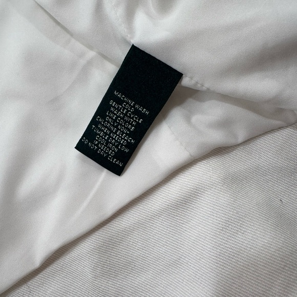 SZ 4 - Ralph Lauren White Women's Moto Jacket—fully lined - Picture 8 of 12